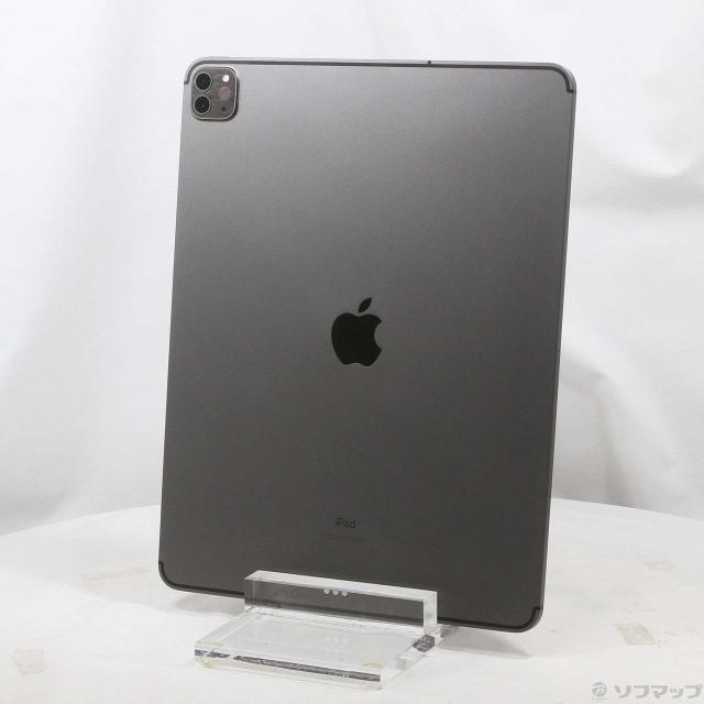 (中古)Apple iPad Pro 12.9インチ 第4世代 512GB スペースグレイ MXF72J/A docomoロック解除SIMフリー(349-ud)