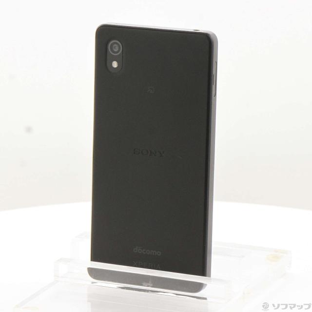 (中古)SONY Xperia Ace III 64GB ブラック SO-53C docomo SIMフリー(258-ud)