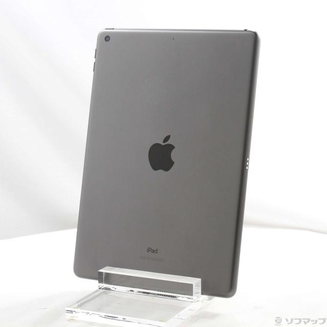 中古)Apple iPad 第7世代 32GB スペースグレイ MW742J/A Wi-Fi(269-ud 