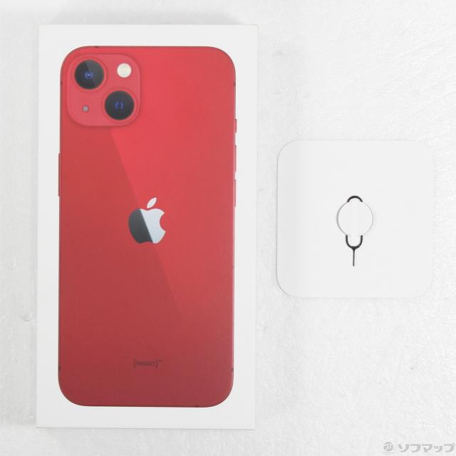 (中古)Apple iPhone13 128GB プロダクトレッド MLNF3J/A SIMフリー(305-ud)_4