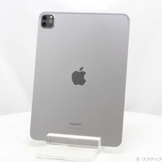 (中古)Apple iPad Pro 11インチ 第4世代 512GB スペースグレイ MNXH3J/A Wi-Fi(198-ud)
