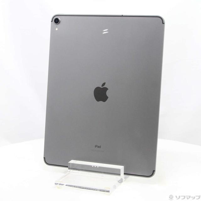 (中古)Apple iPad Pro 12.9インチ 第3世代 64GB スペースグレイ MTHJ2J/A SIMフリー(352-ud)