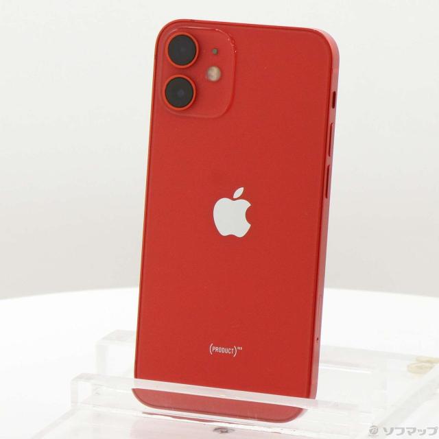 (中古)Apple iPhone12 mini 128GB プロダクトレッド MGDN3J/A SIMフリー(305-ud)