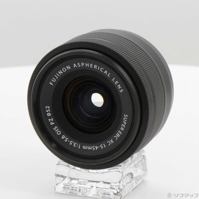 中古)富士フイルム XC15-45mm F3.5-5.6 OIS PZ ブラック(262-ud)【公式 