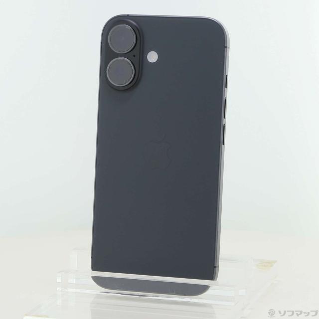 (中古)Apple iPhone17 256GB ブラック MG674J/A SIMフリー(258-ud)