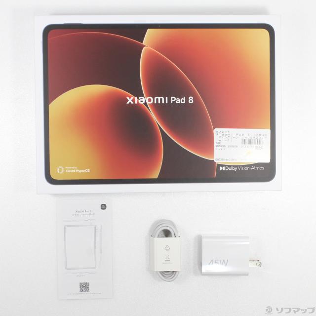 (中古)XIAOMI Xiaomi Pad 8 128GB パイングリーン VHU6423JP Wi-Fi(344-ud)_4