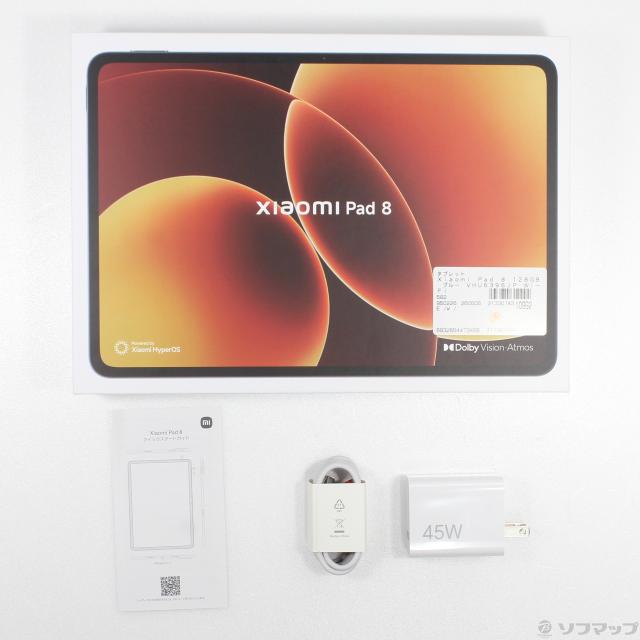 (中古)XIAOMI Xiaomi Pad 8 128GB ブルー VHU6396JP Wi-Fi(344-ud)_4