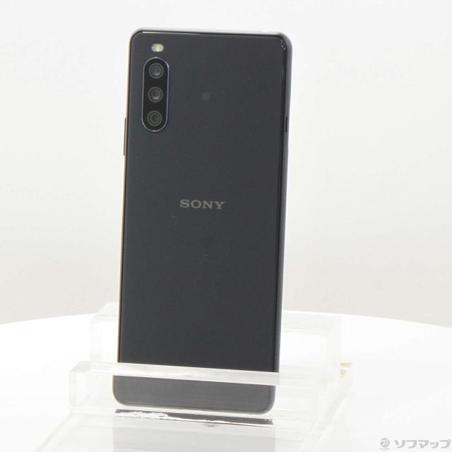 (中古)SONY Xperia 10 III 128GB ブラック A102SO Y!mobile(258-ud)