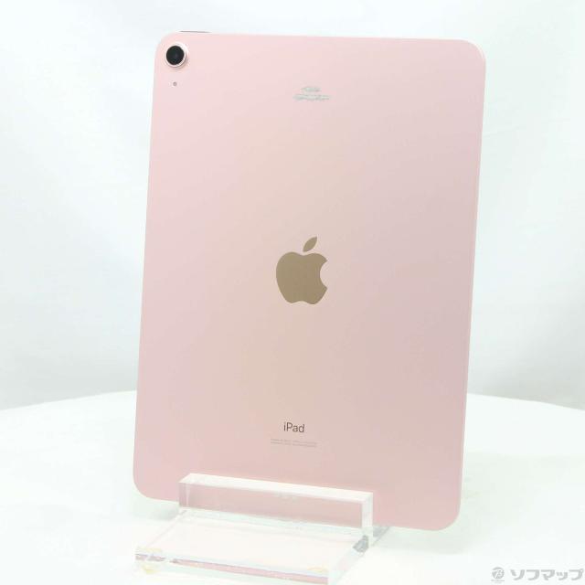 (中古)Apple iPad Air 第4世代 256GB ローズゴールド MYFX2J/A Wi-Fi(295-ud)