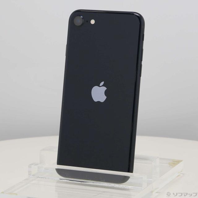 中古)Apple iPhone SE 第3世代 128GB ミッドナイト MMYF3J/A SIMフリー 