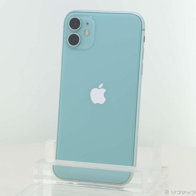 中古)Apple iPhone11 64GB グリーン MWLY2J/A SIMフリー(349-ud)【公式 