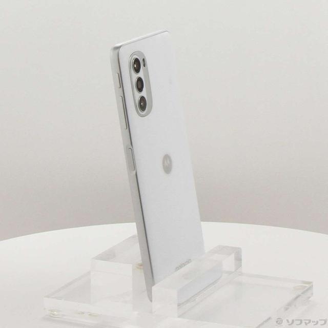 (中古)Motorola moto g52j 5G 128GB パールホワイト PATM0001JP SIMフリー(198-ud)_3