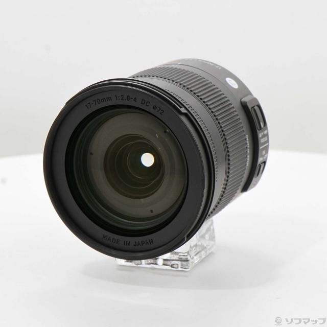 (中古)SIGMA SIGMA C 17-70mm F2.8-4 DC MACRO OS HSM (Canon用)(レンズ)(262-ud)