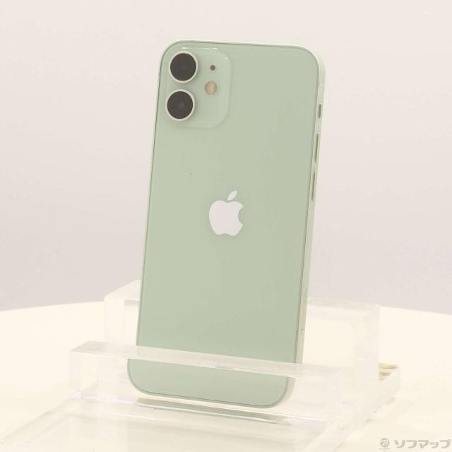 (中古)Apple iPhone12 mini 128GB グリーン MGDQ3J/A SIMフリー(352-ud)