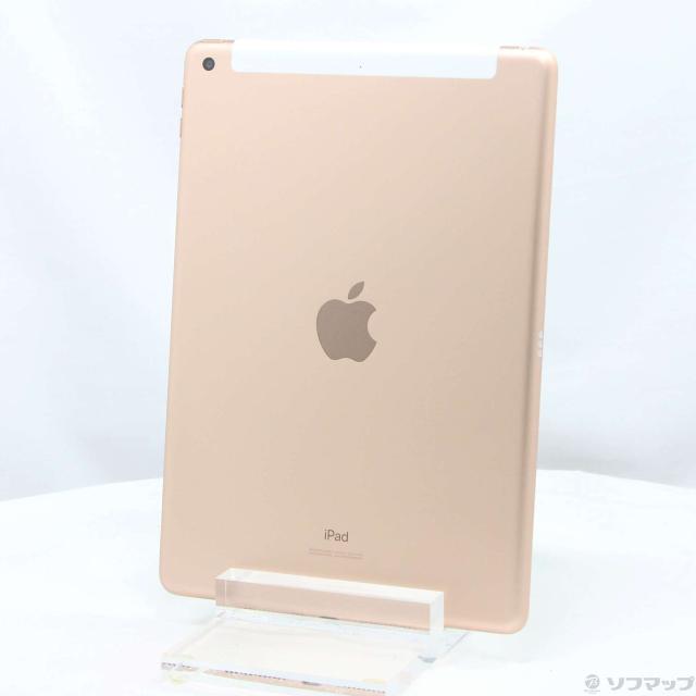 (中古)Apple iPad 第7世代 32GB ゴールド MW6D2J/A docomoロック解除SIMフリー(368-ud)
