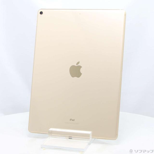 (中古)Apple iPad Pro 12.9インチ 第2世代 64GB ゴールド MQDD2J/A Wi-Fi(258-ud)