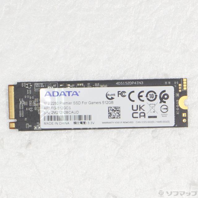 (中古)ADATA APSFG-512GCS(262-ud)