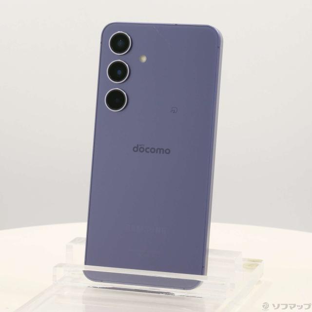 (中古)SAMSUNG Galaxy S24 256GB コバルトバイオレット SC-51E docomo SIMフリー(377-ud)