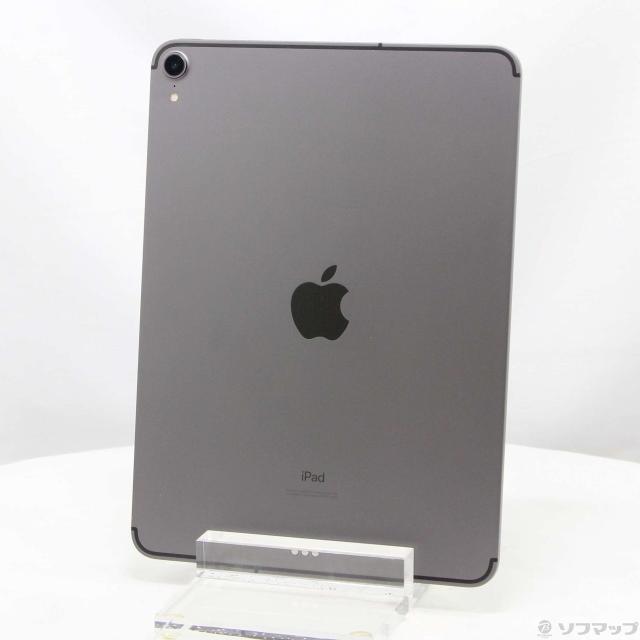 (中古)Apple iPad Pro 11インチ 512GB スペースグレイ MU1F2J/A SIMフリー(269-ud)