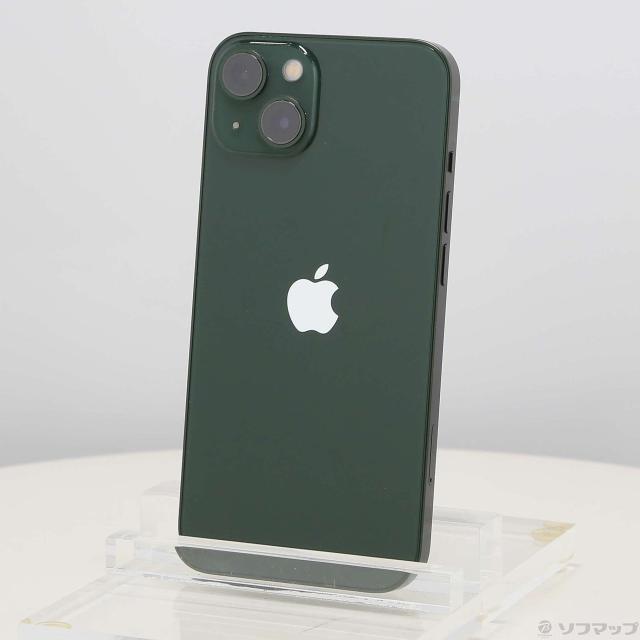 スマートフォン/携帯電話 アップル iPhone13 256GB グリーン SIMフリー