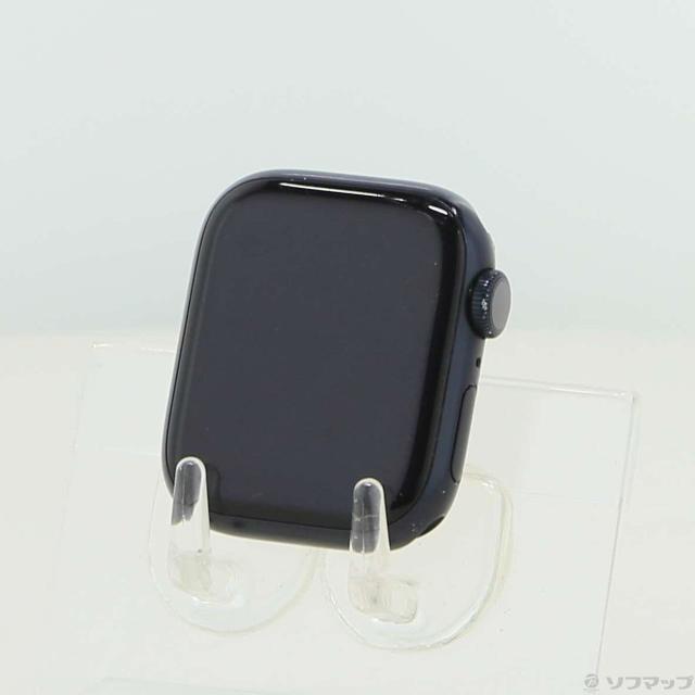 (中古)Apple Apple Watch Series 7 GPS 41mm ミッドナイトアルミニウムケース バンド無し(198-ud)