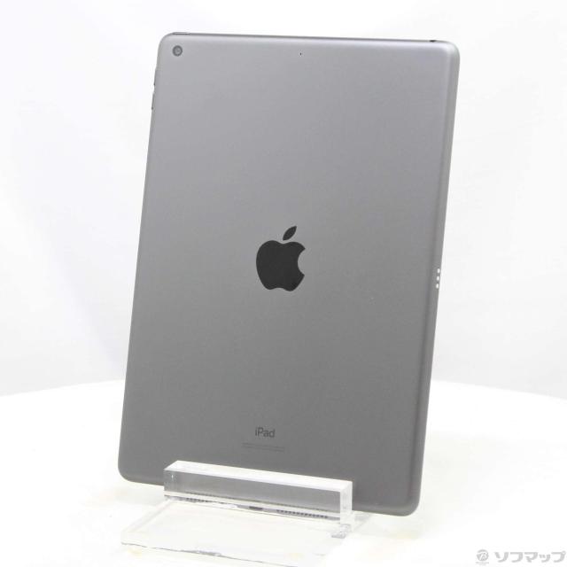 (中古)Apple iPad 第8世代 32GB スペースグレイ MYL92J/A Wi-Fi(349-ud)