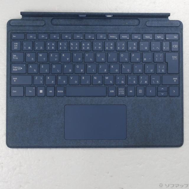 (中古)Microsoft スリムペン2付き Surface Pro Signature キーボード サファイア 日本語 8X6-00115(262-ud)