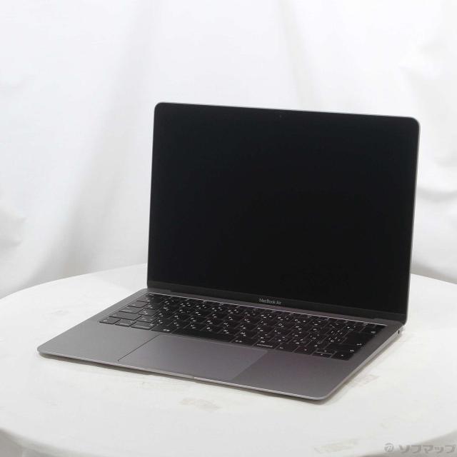 (中古)Apple MacBook Air 13.3-inch Late-2018 MRE82J/A Core_i5 1.6GHz 8GB SSD128GB スペースグレイ (10.15 Catalina)(377-ud)