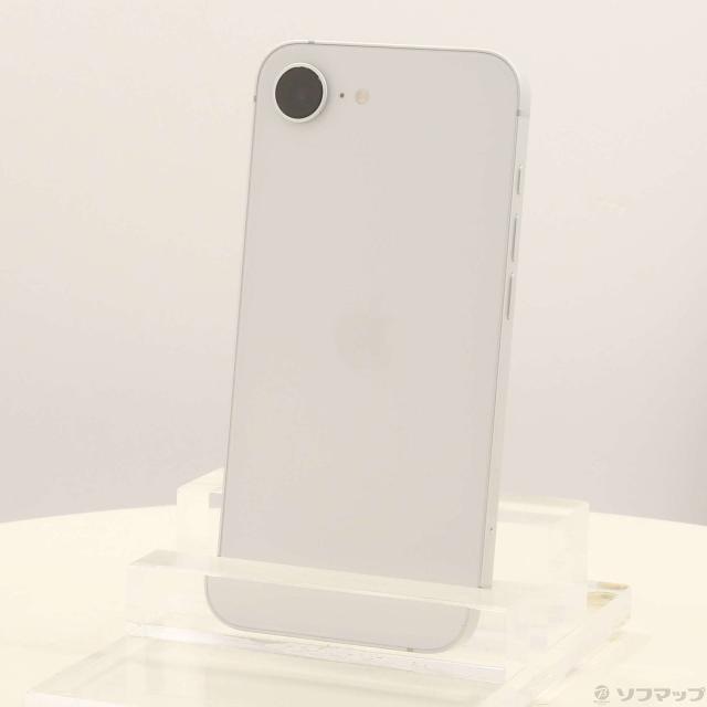 (中古)Apple iPhone16e 128GB ホワイト MD1R4J/A SIMフリー(196-ud)