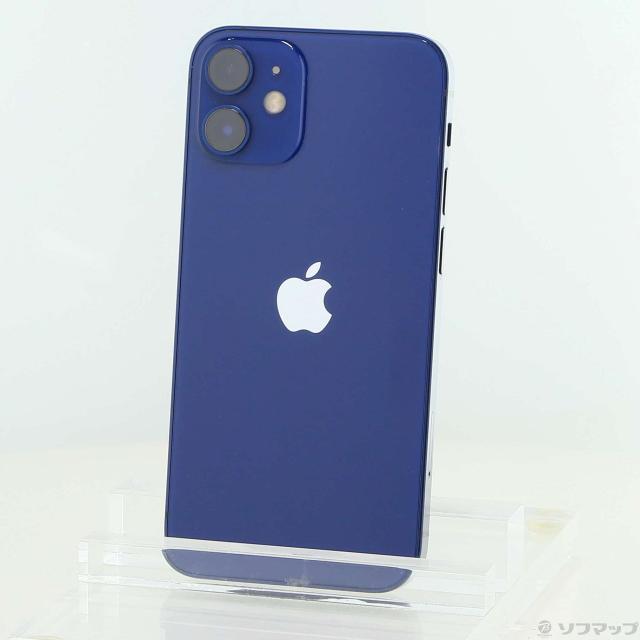 (中古)Apple iPhone12 mini 256GB ブルー MGDV3J/A SIMフリー(251-ud)