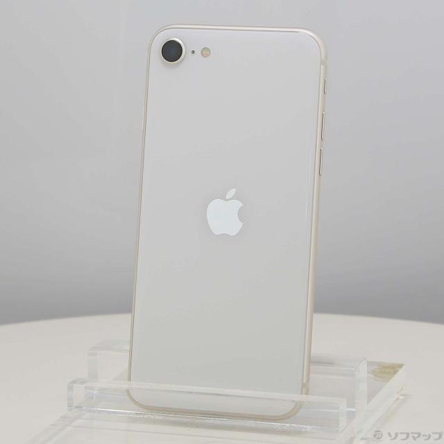 iPhoneSE 第3世代 64GB スターライト ホワイト アップル iPhoneSE 第3