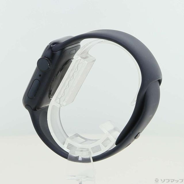 (中古)Apple Apple Watch SE 第2世代 GPS 40mm ミッドナイトアルミニウムケース ミッドナイトスポーツバンド(258-ud)_1