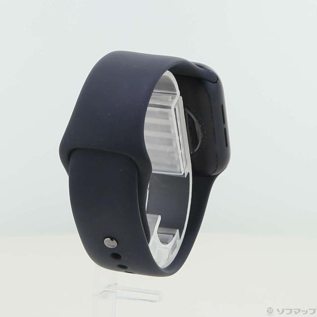 (中古)Apple Apple Watch SE 第2世代 GPS 40mm ミッドナイトアルミニウムケース ミッドナイトスポーツバンド(258-ud)_2