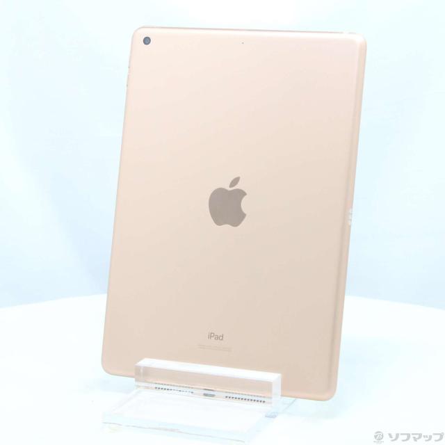 (中古)Apple iPad 第7世代 128GB ゴールド MW792J/A Wi-Fi(344-ud)