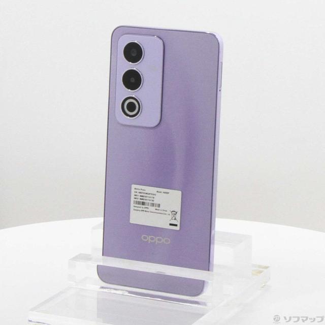 (中古)OPPO OPPO A3 5G 128GB パープル OPSAL1 Y!mobile SIMフリー(344-ud)