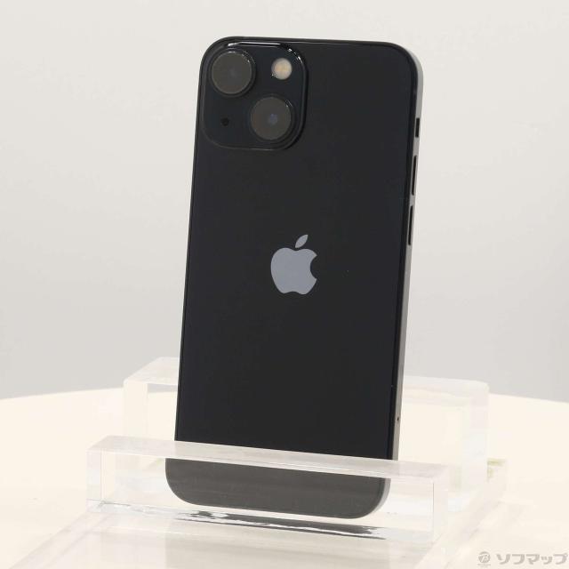 (中古)Apple iPhone13 mini 128GB ミッドナイト MLJC3J/A SIMフリー(352-ud)