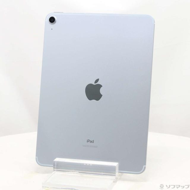 (中古)Apple iPad Air 第4世代 256GB スカイブルー MYH62J/A SIMフリー(258-ud)