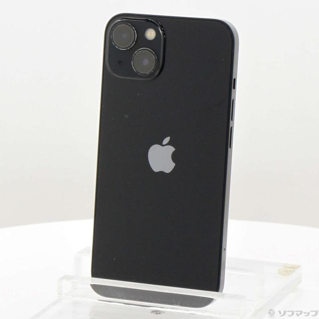 (中古)Apple iPhone13 128GB ミッドナイト MLNC3J/A SIMフリー(269-ud)