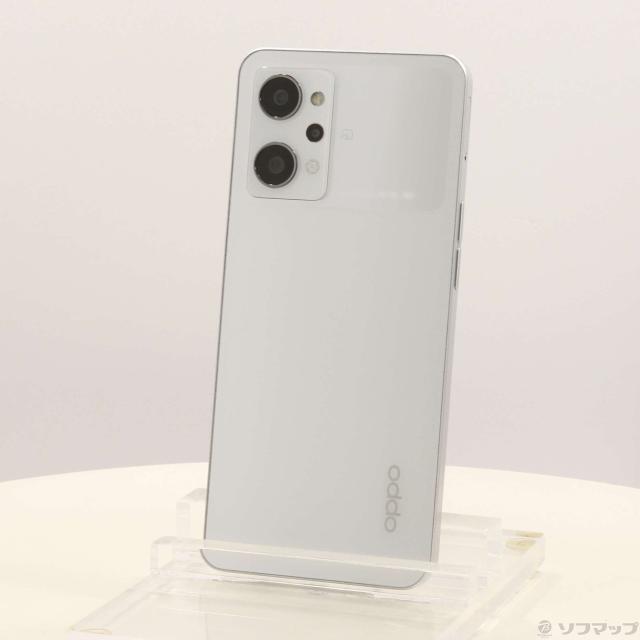 (中古)OPPO OPPO Reno9 A 128GB お月さま白いこと YMOPRENO9A Y!mobile SIM無償性(352-ud)