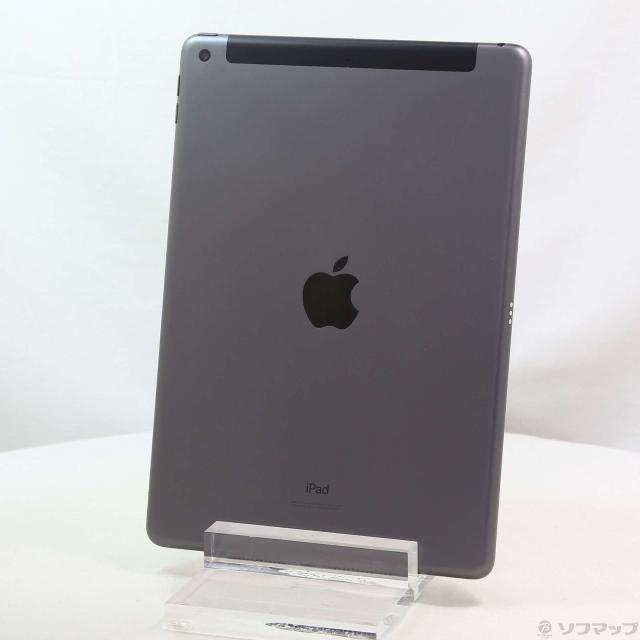 (中古)SoftBank iPad 第9世代 64GB スペースグレイ MK473J/A SoftBankロック解除SIMフリー(269-ud)