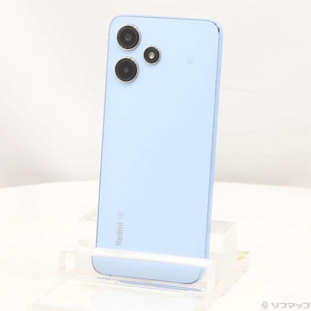(中古)Xiaomi Redmi 12 5G 128GB スカイブルー XIG03 au SIMフリー(348-ud)