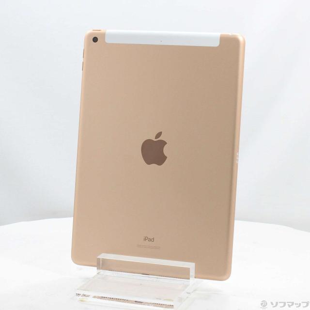 (中古)Apple iPad 第7世代 128GB ゴールド MW6G2J/A docomoロック解除SIMフリー(297-ud)