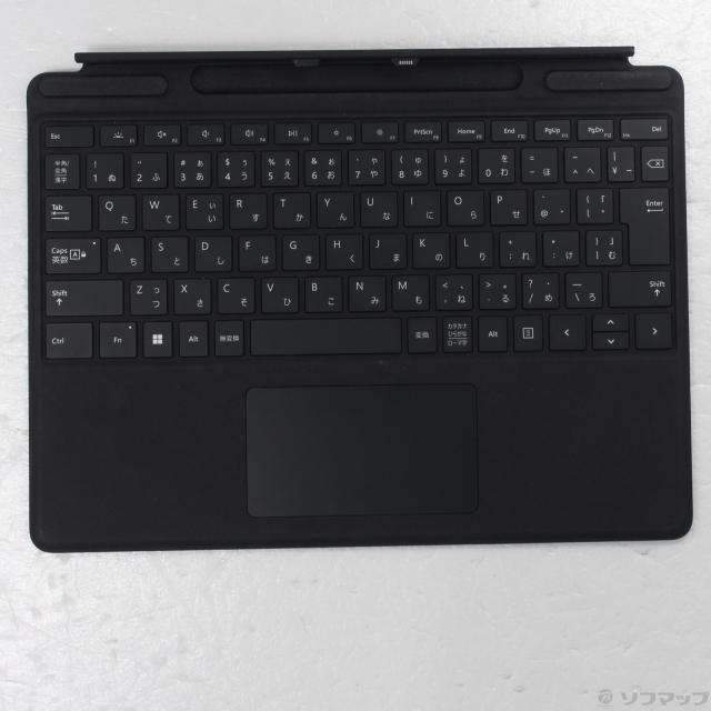 (中古)Microsoft スリムペン2付き Surface Pro Signatune キーボード ブラック 8X6-00019(344-ud)
