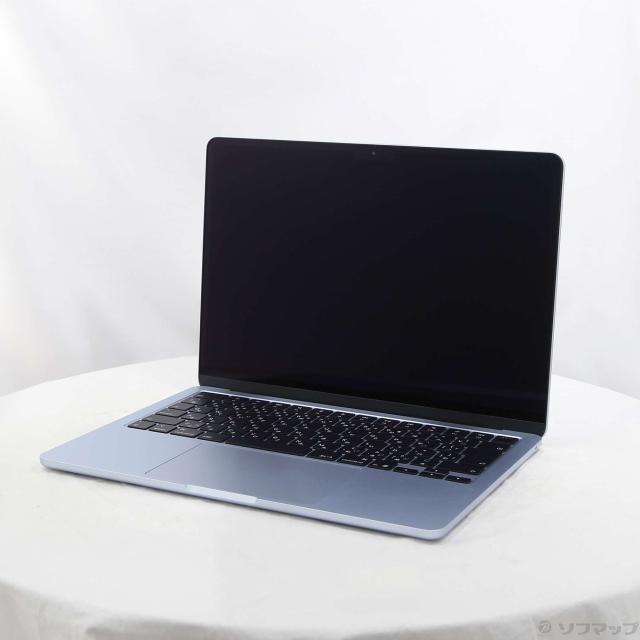 (中古)Apple MacBook Air 13.6-inch Early-2025 MC6V4J/A Apple M4 10コアCPU_10コアGPU 24GB SSD1TB スカイブルー (26.3 Tahoe)(262-ud)
