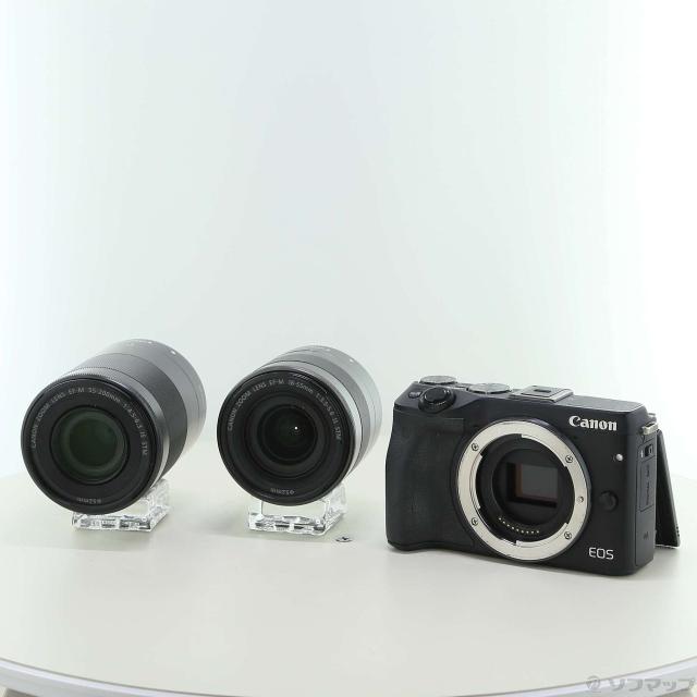 カメラ、光学機器 CANON ミラーレス一眼カメラ EOS M3 ダブルズーム