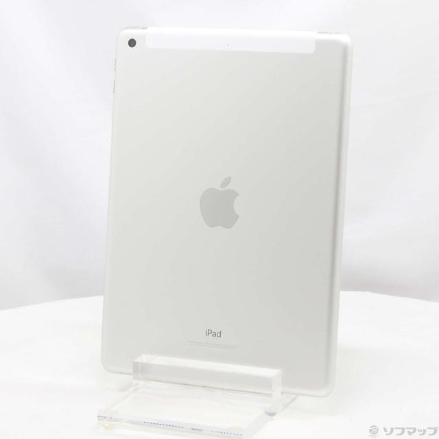 (中古)Apple iPad 第6世代 128GB シルバー MR732J/A docomoロック解除SIMフリー(295-ud)