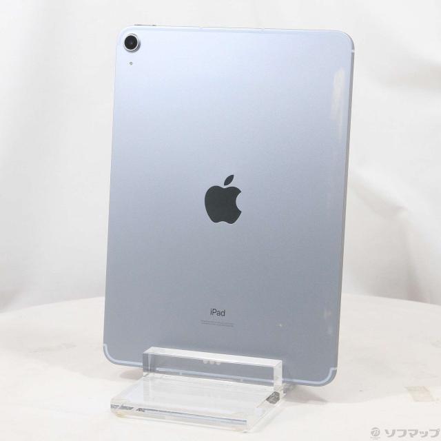 (中古)Apple iPad Air 第4世代 256GB スカイブルー MYH62J/A docomoロック解除SIMフリー(344-ud)