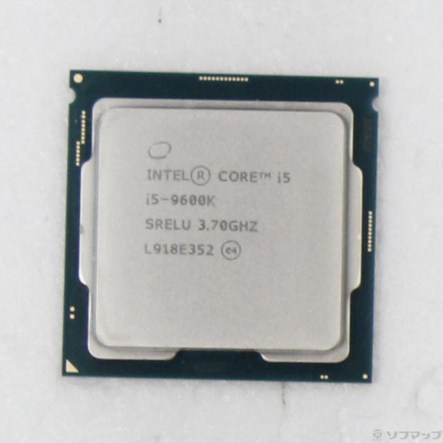 (中古)intel Core i5 9600K (3.7GHz/LGA 1151)(344-ud)