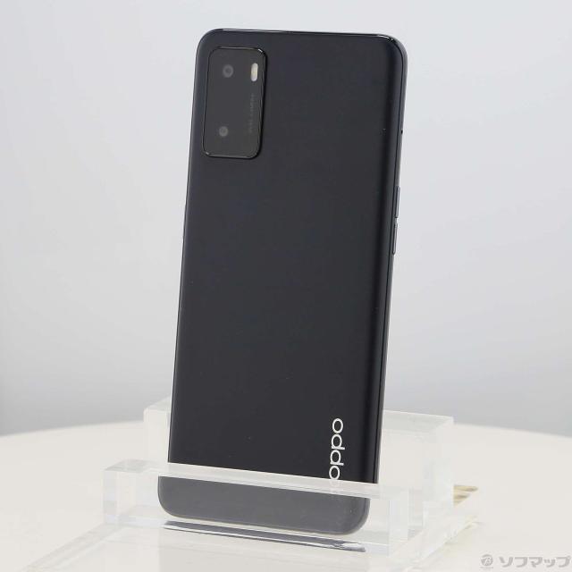 (中古)OPPO OPPO A55s 5G 64GB ブラック CPH2309 楽天 SIMフリー(276-ud)