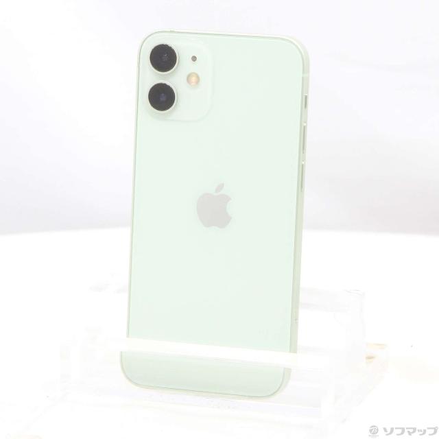 (中古)Apple iPhone12 mini 64GB 緑であること MGAV3J/A SIM無償性(276-ud)